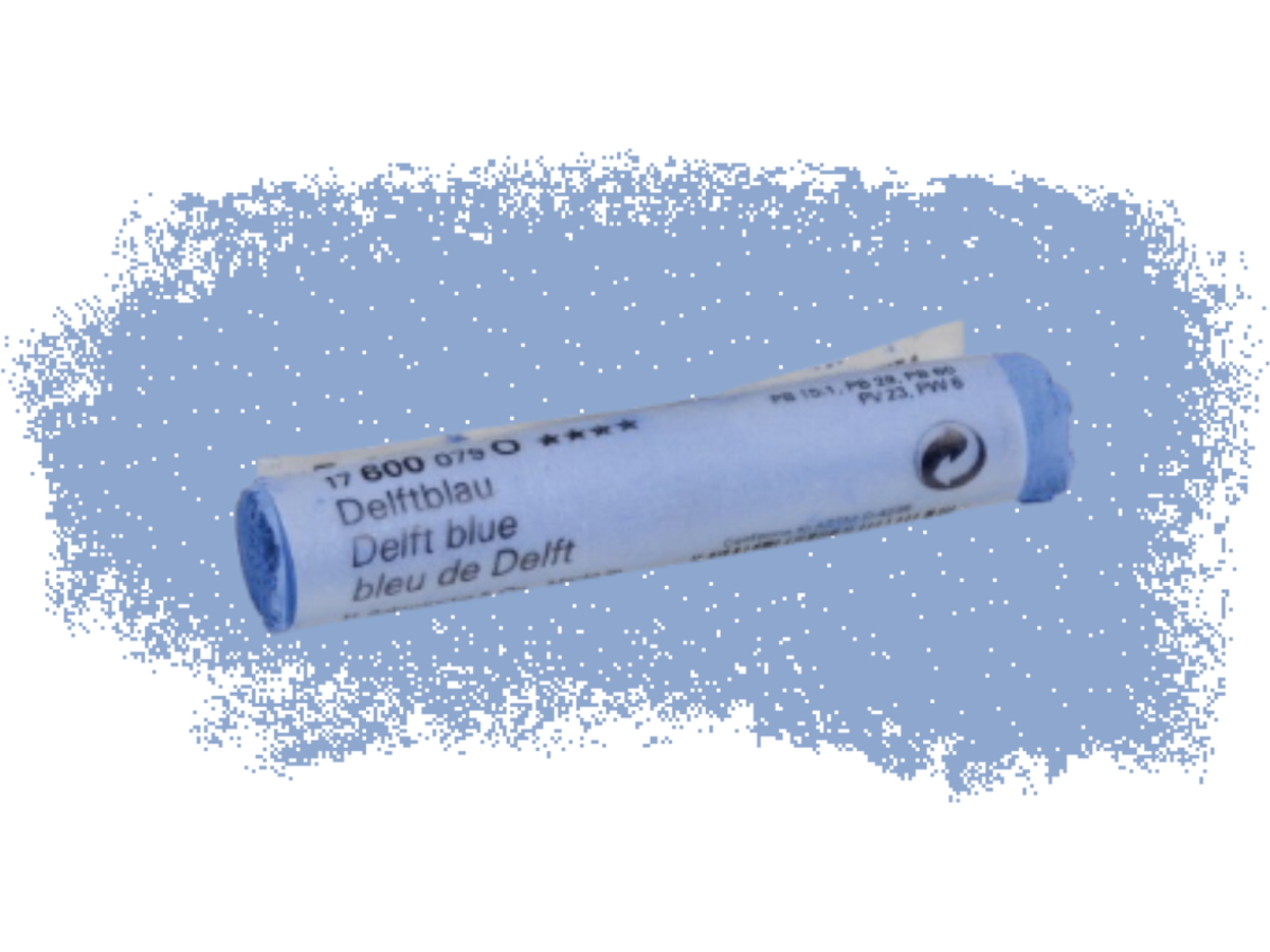 SCHMINCKE WEICHE KÜNSTLER PASTELLFARBE DELFTBLAU 600O 1