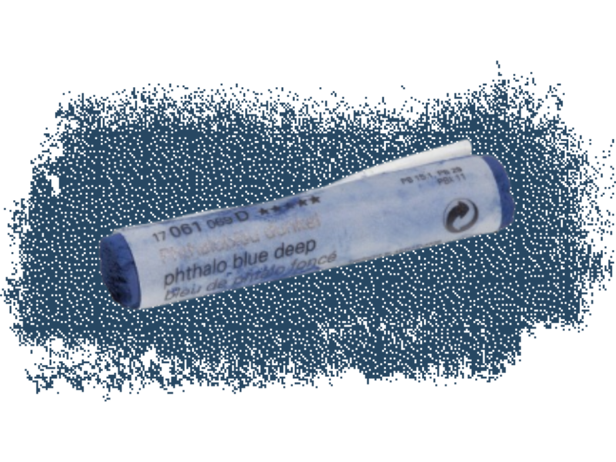 SCHMINCKE WEICHE KÜNSTLER PASTELLFARBE PHTHALOBLAU DUNKEL 061H 1