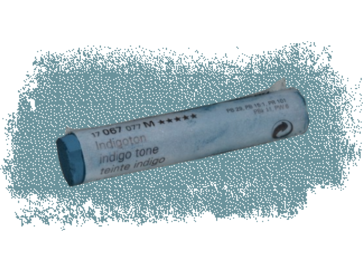 SCHMINCKE WEICHE KÜNSTLER PASTELLFARBE INDIGO 067M 1