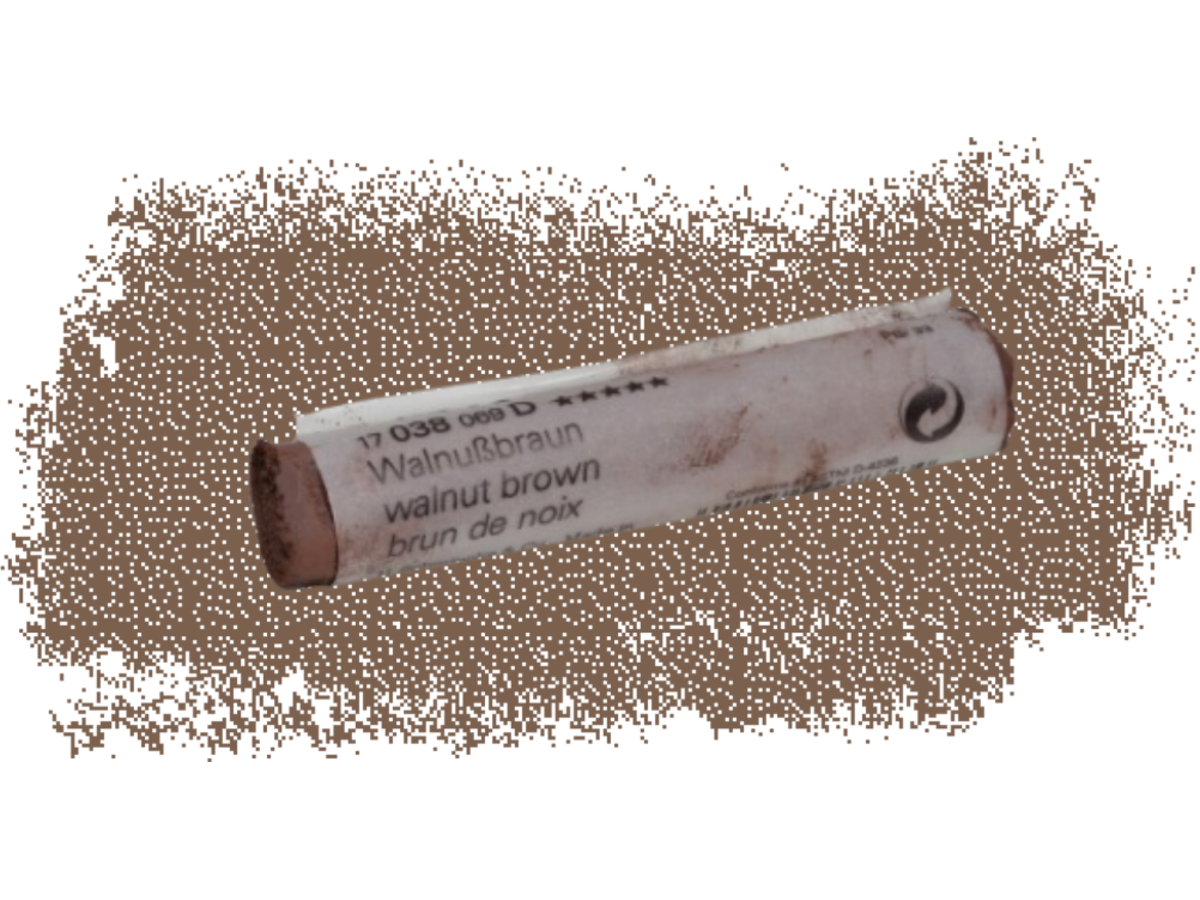 SCHMINCKE WEICHE KÜNSTLER PASTELLFARBE WALNUSSBRAUN 038D 1
