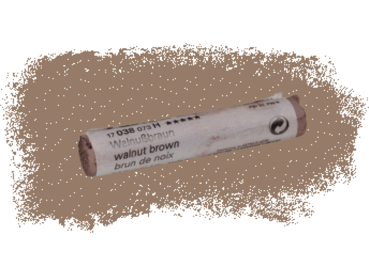 SCHMINCKE WEICHE KÜNSTLER PASTELLFARBE WALNUSSBRAUN 038H 1
