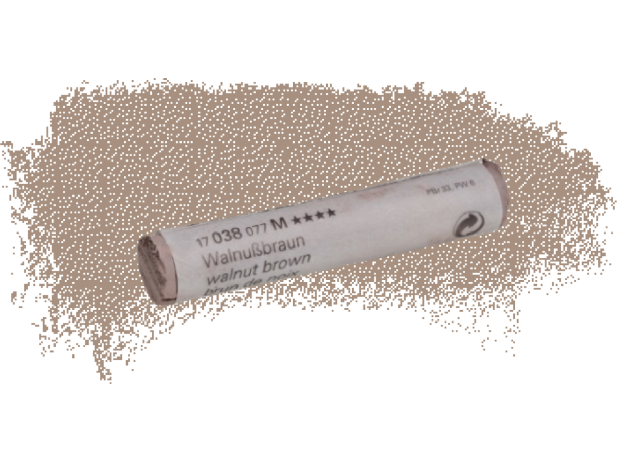 SCHMINCKE WEICHE KÜNSTLER PASTELLFARBE WALNUSSBRAUN 038M 1