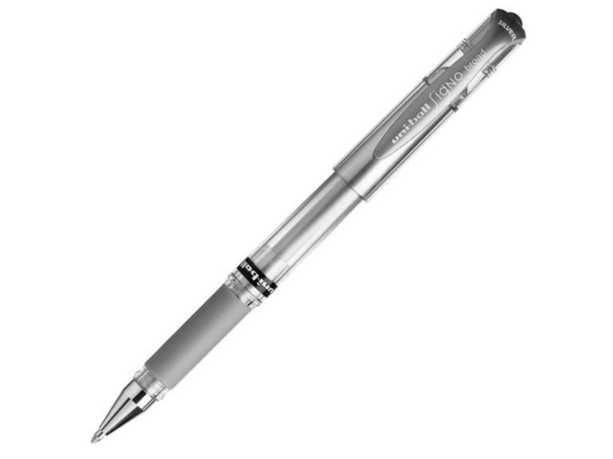 UNI-BALL SIGNO GELPEN METALLIC SILBER 1