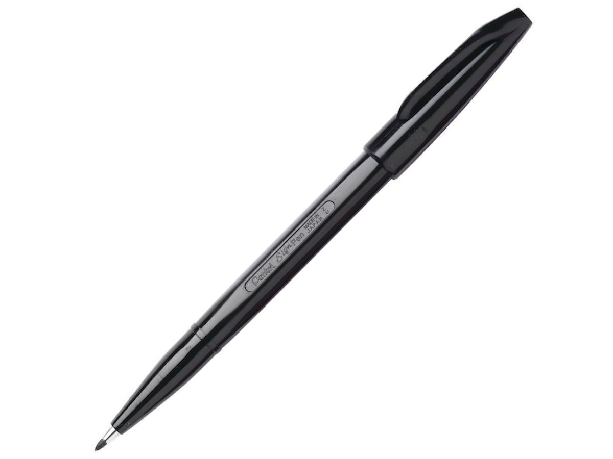 PENTEL SIGNPEN S520 M SCHWARZ 1