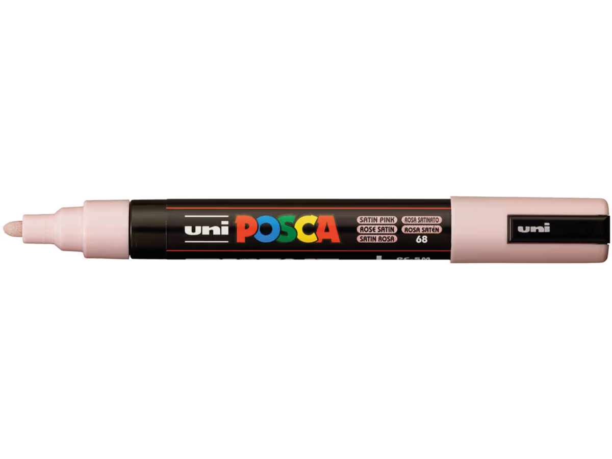 UNI POSCA MARKER MEDIUM PC5M SATINROSA 1
