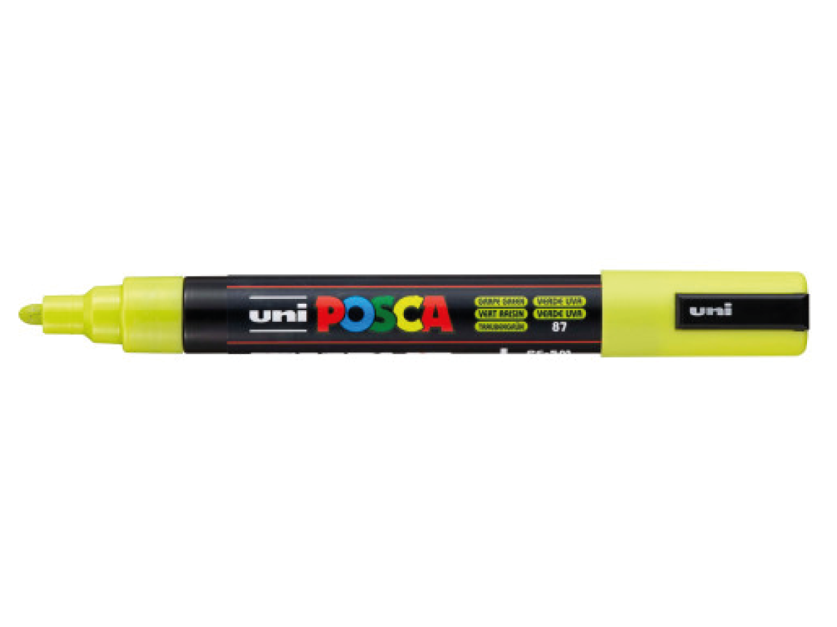 UNI POSCA MARKER MEDIUM PC5M TRAUBENGRÜN 1