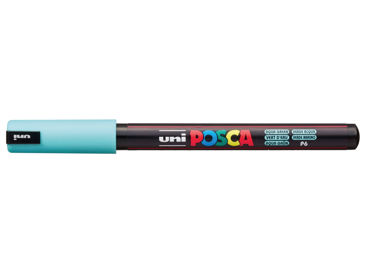 UNI POSCA MARKER EXTRA-FINE PC1MR ZEEGROEN 1
