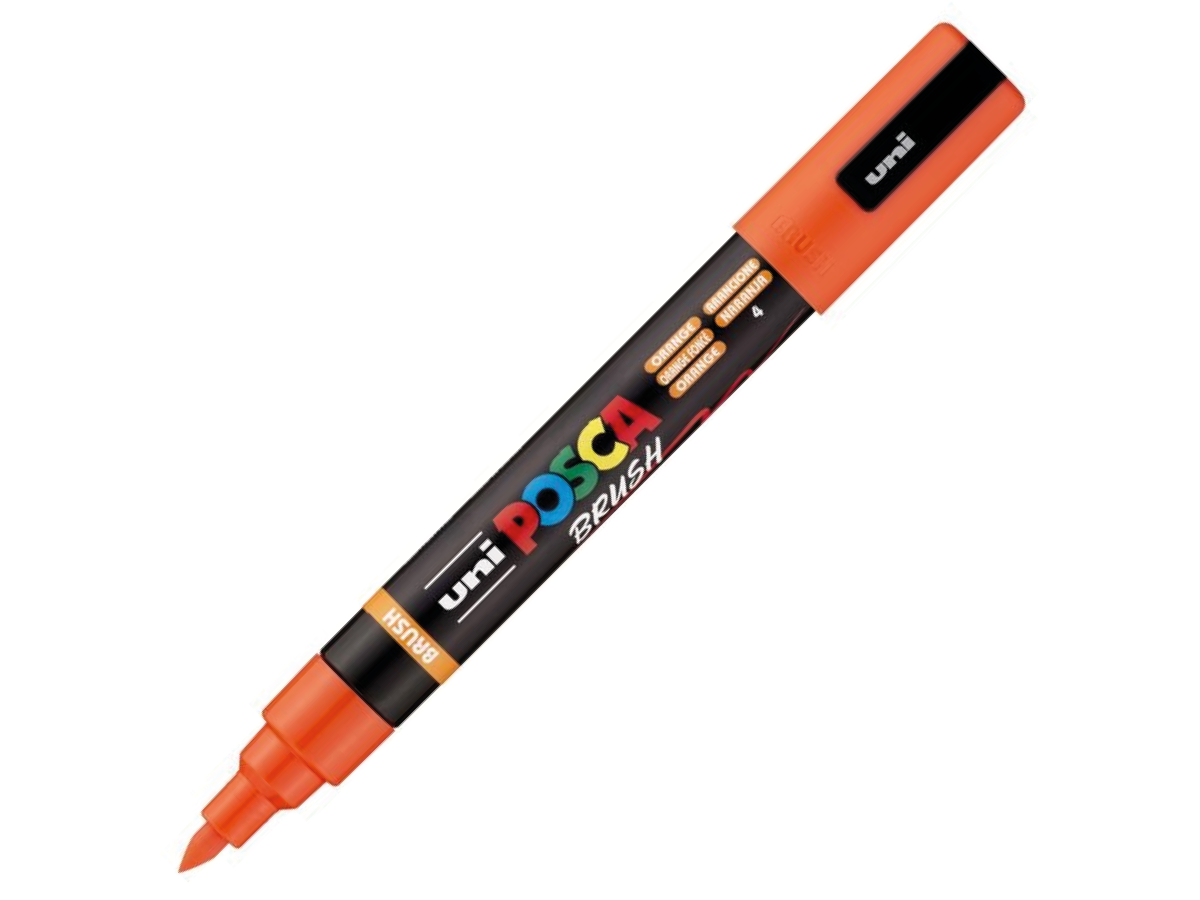UNI POSCA MARKER PC5BR DUNKEL ORANGE 1