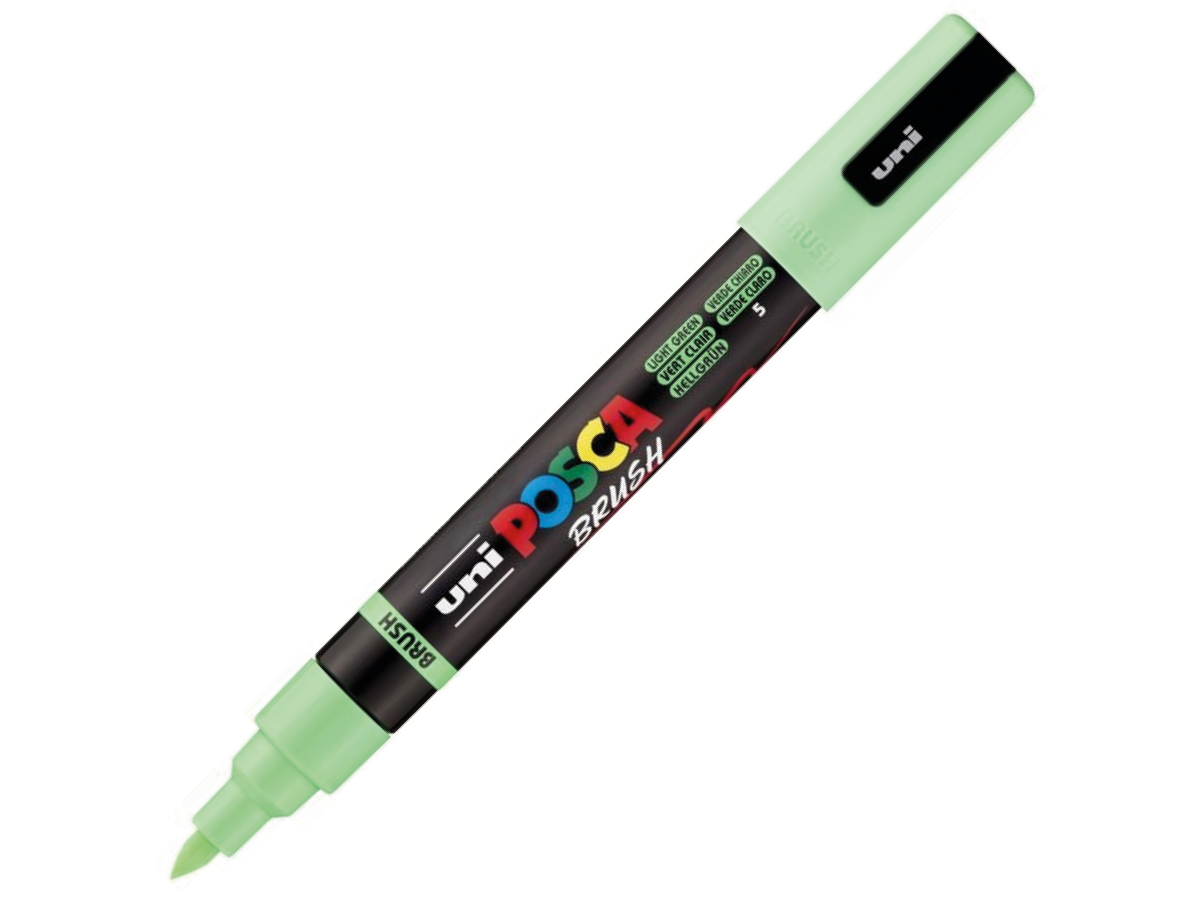 UNI POSCA MARKER PC5BR HELL GRÜN 1
