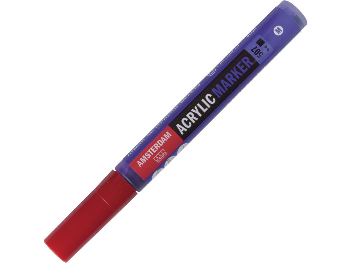 AMSTERDAM ACRYL MARKER 3-4MM RUND ULTRAMARINVIOLETT 1