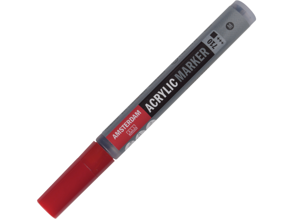 AMSTERDAM ACRYL MARKER 3-4MM RUND NEUTRAL GRAU 1