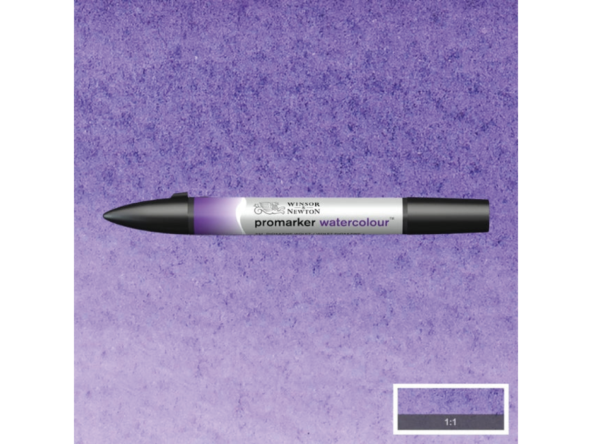 WINSOR & NEWTON PROMARKER WATERCOLOUR 231 DIOXAZINE VIOLET 1