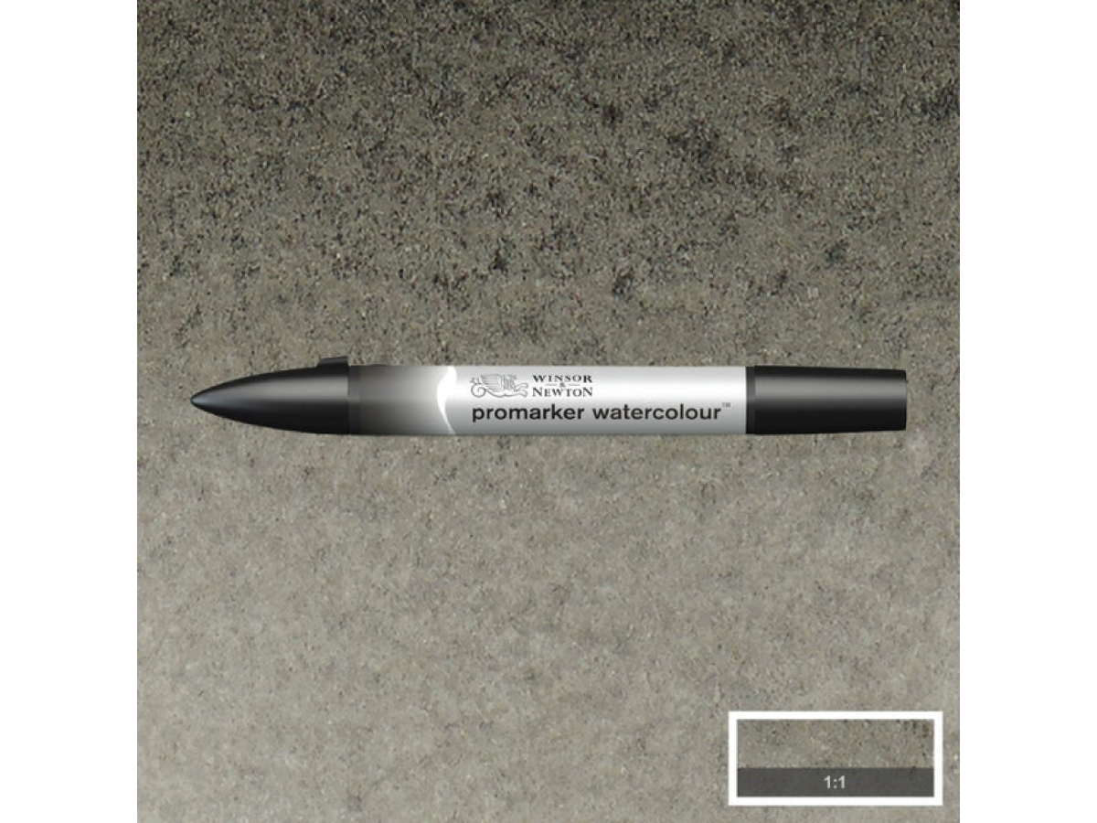 WINSOR & NEWTON PROMARKER WATERCOLOUR 331 IVORY BLACK 1