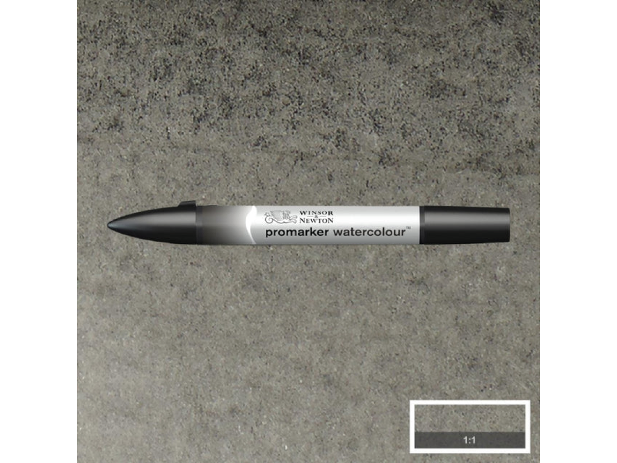 WINSOR & NEWTON PROMARKER WATERCOLOUR 337 LAMP BLACK 1
