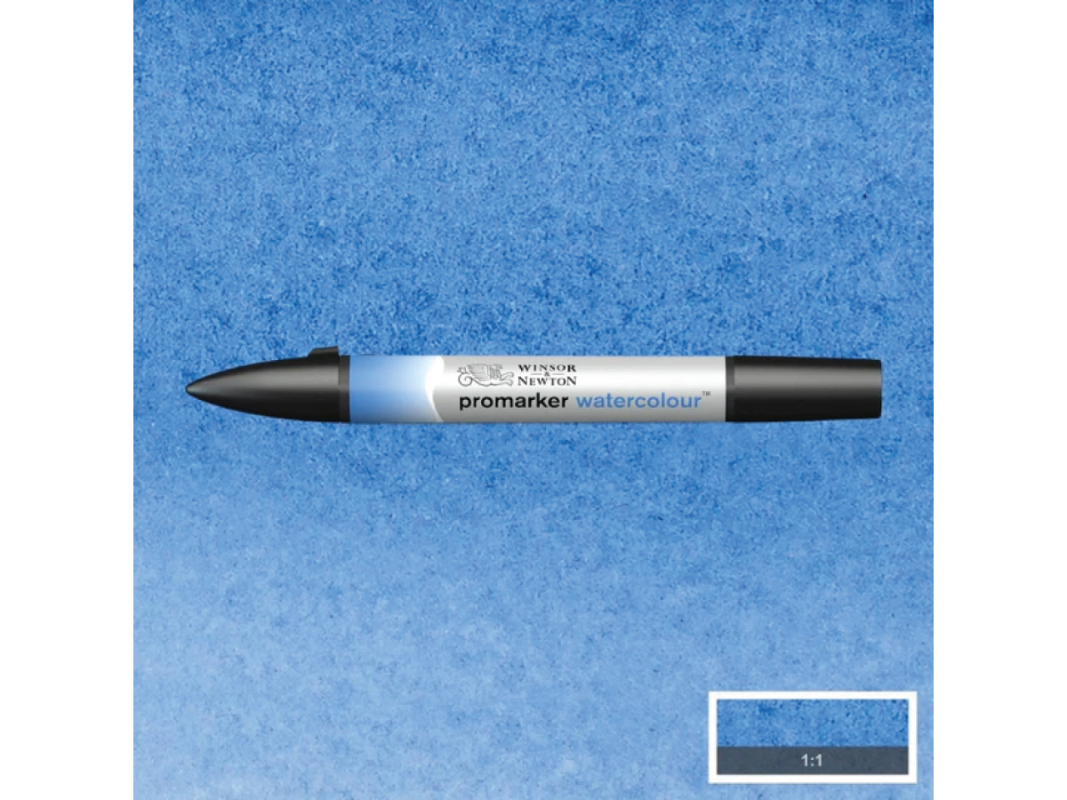 WINSOR & NEWTON PROMARKER WATERCOLOUR 401 MID BLUE 1
