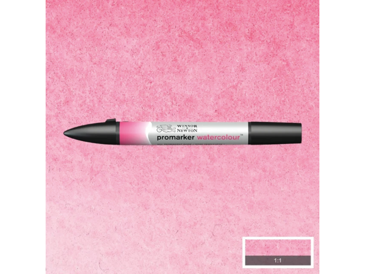 WINSOR & NEWTON PROMARKER WATERCOLOUR 502 PERMANENT ROSE 1