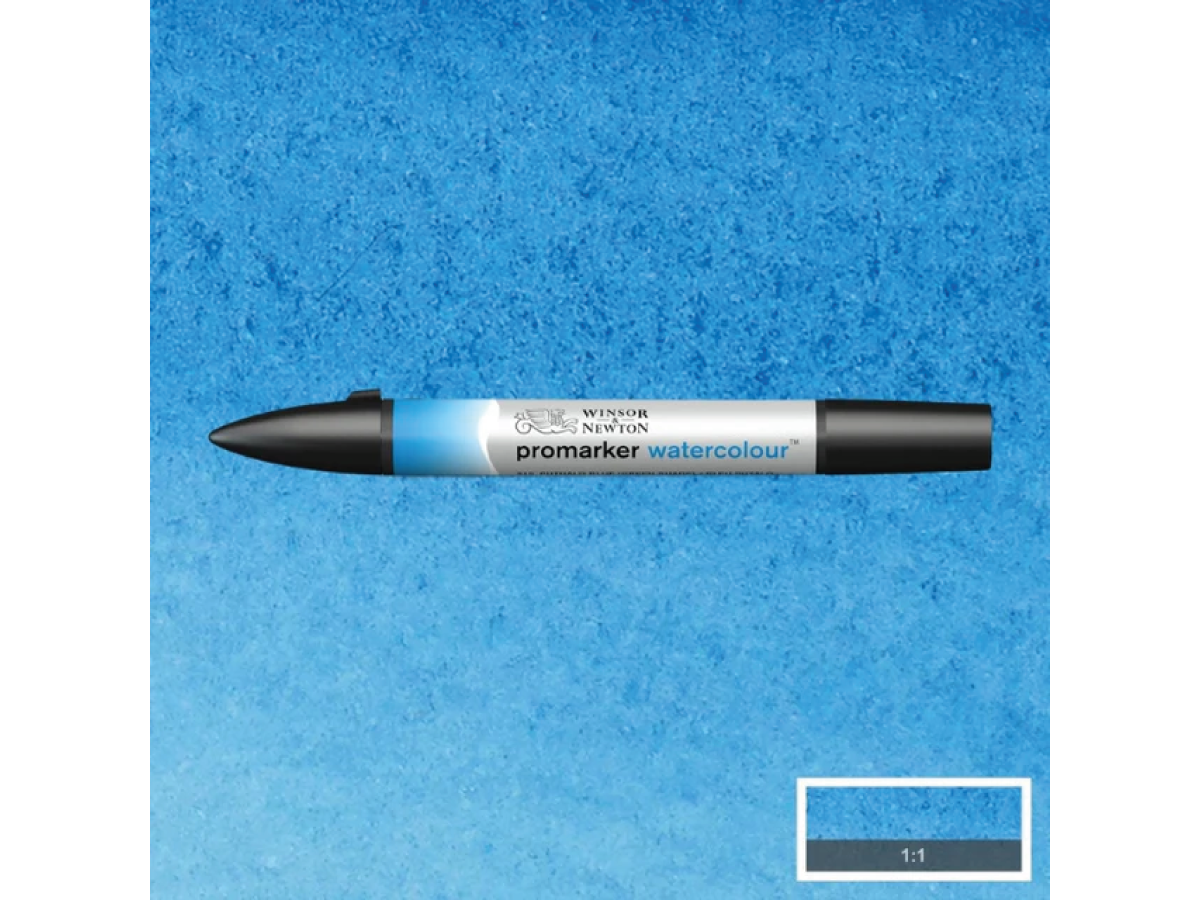 WINSOR & NEWTON PROMARKER WATERCOLOUR 515 PHTHALO BLUE GREEN SHADE 1