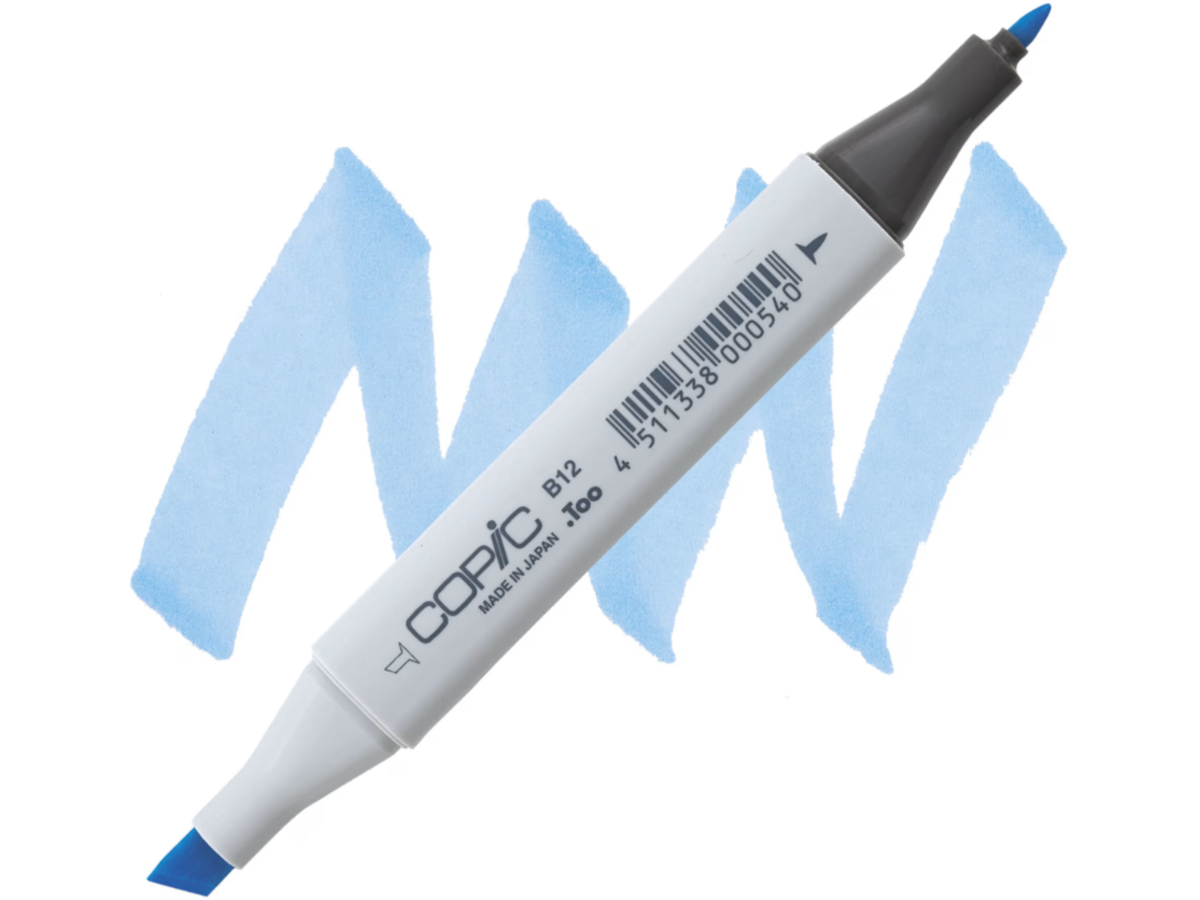 COPIC CLASSIC MARKER B12 ICE BLUE 1