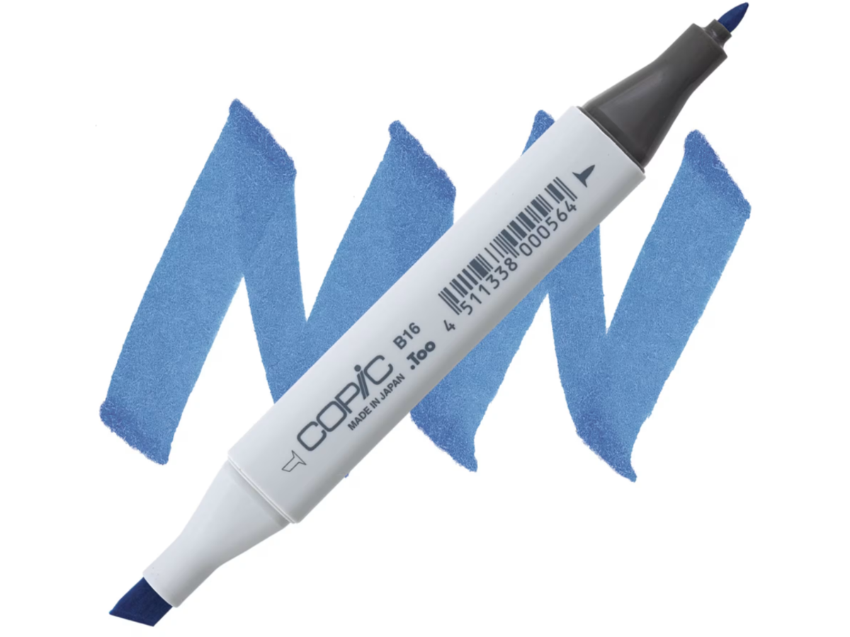COPIC CLASSIC MARKER B16 CYANINE BLUE 1