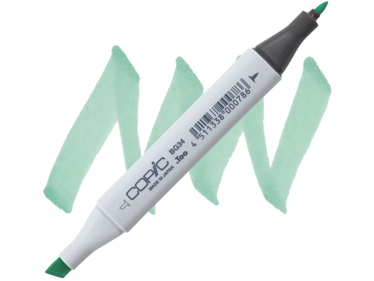 COPIC CLASSIC MARKER BG34 HORIZON GREEN 1