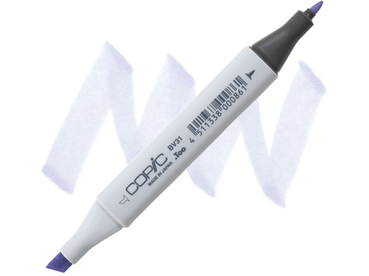 COPIC MARKER BV31 PALE LAVENDER 1
