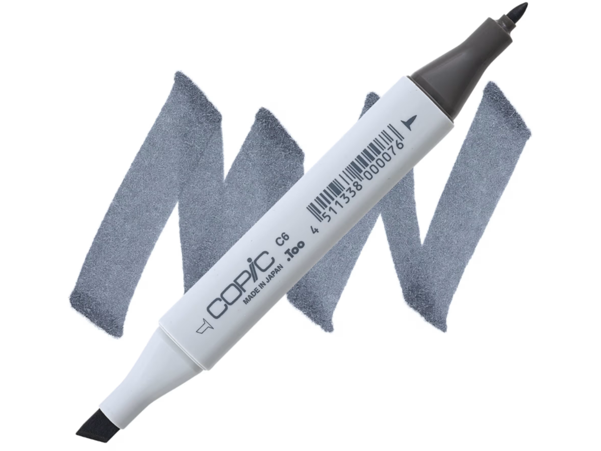 COPIC MARKER C06 COOL GREY 6 1