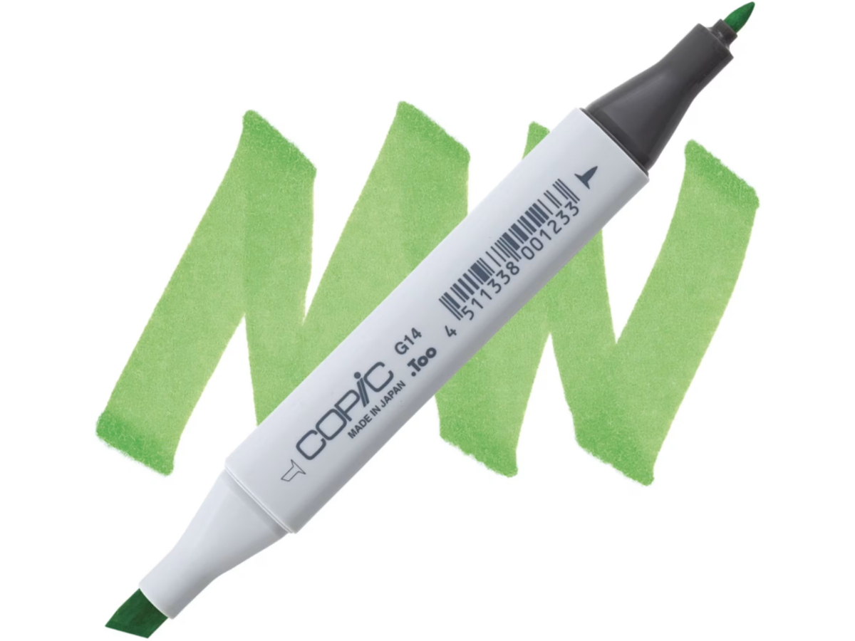 COPIC MARKER G14 APPLE GREEN 1