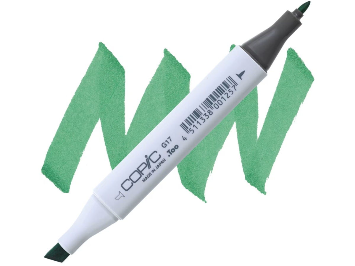 COPIC CLASSIC MARKER G17 FOREST GREEN 1