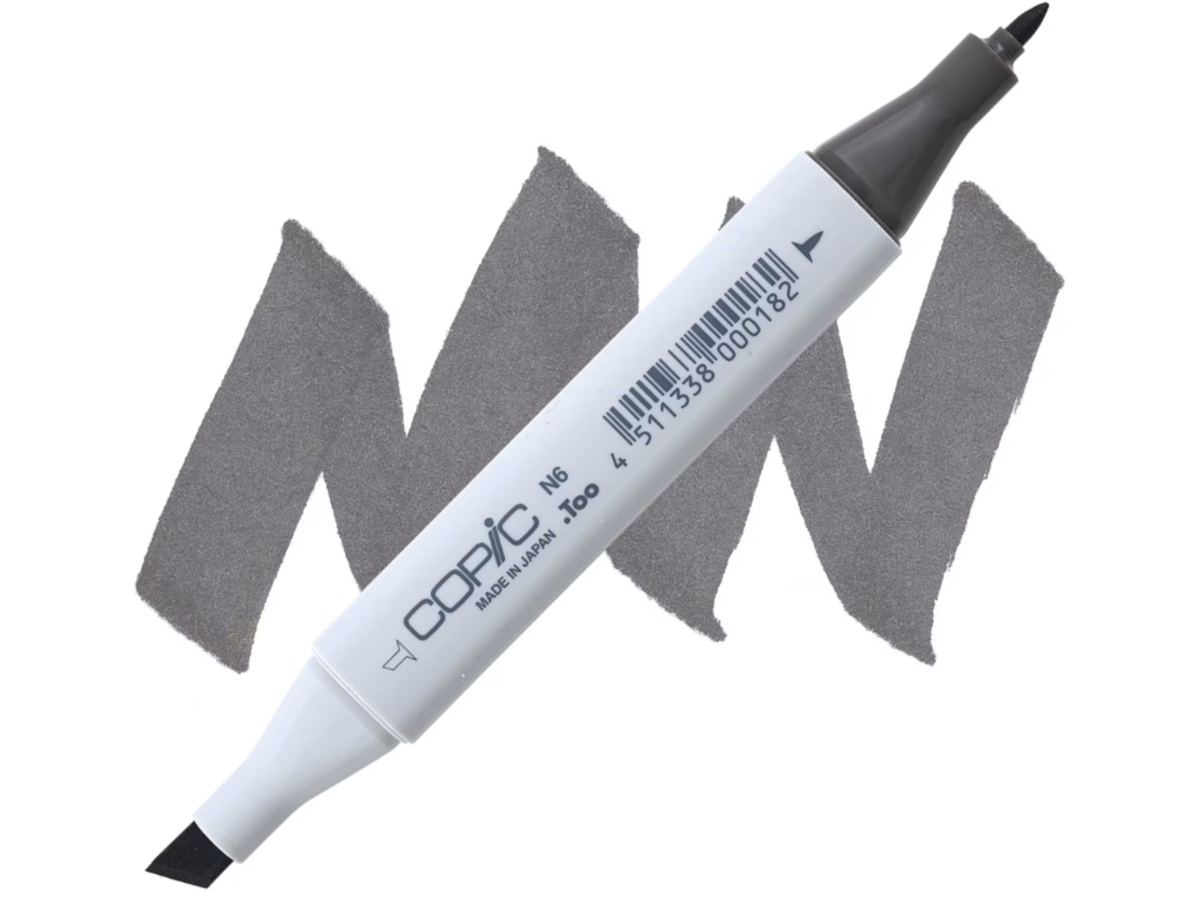COPIC CLASSIC MARKER N06 NEUTRAL GREY 6 1
