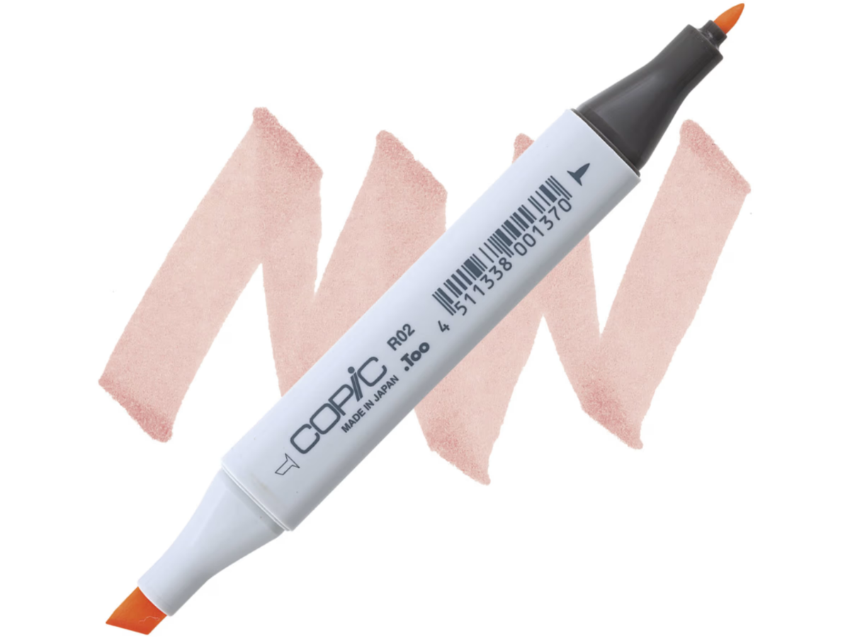 COPIC MARKER R02 ROSE SALAMON 1