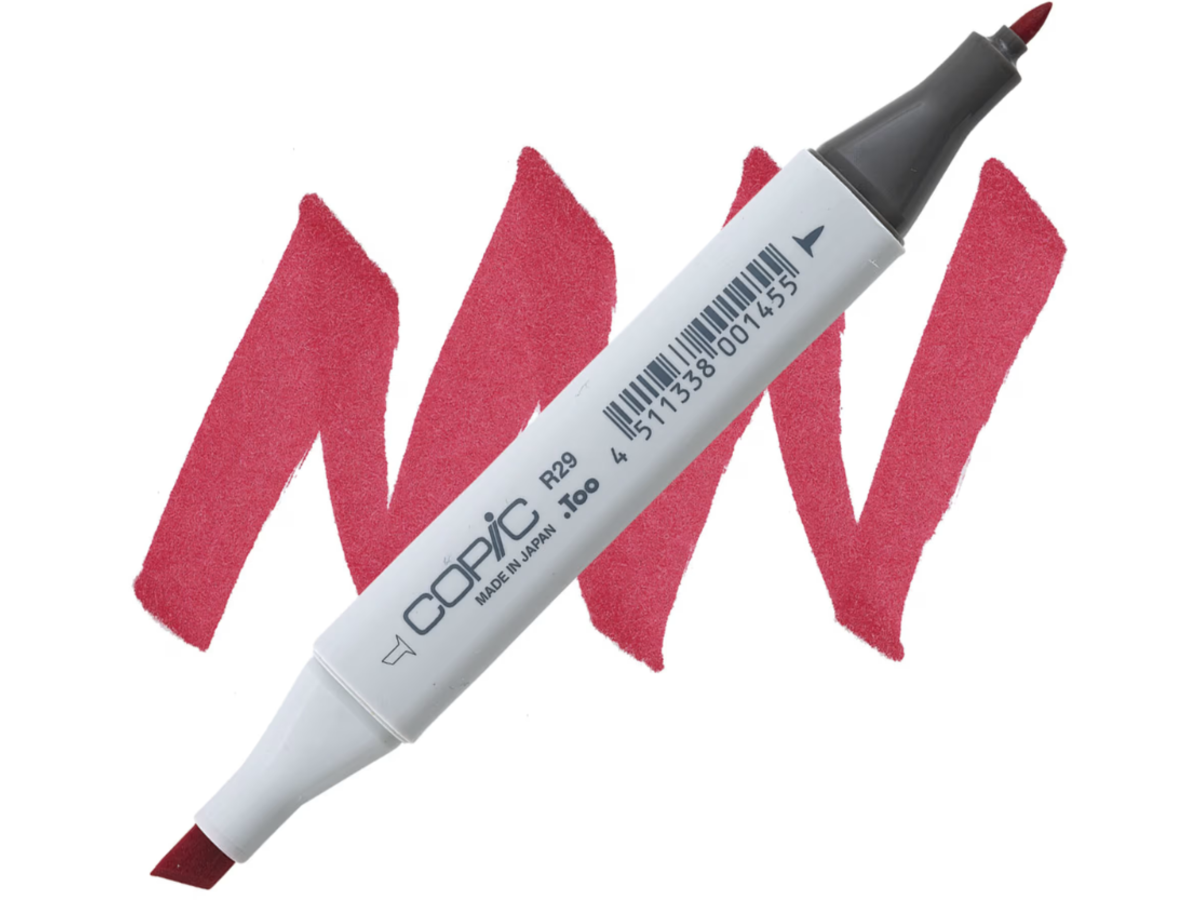 COPIC CLASSIC MARKER R29 LIPSTICK RED 1