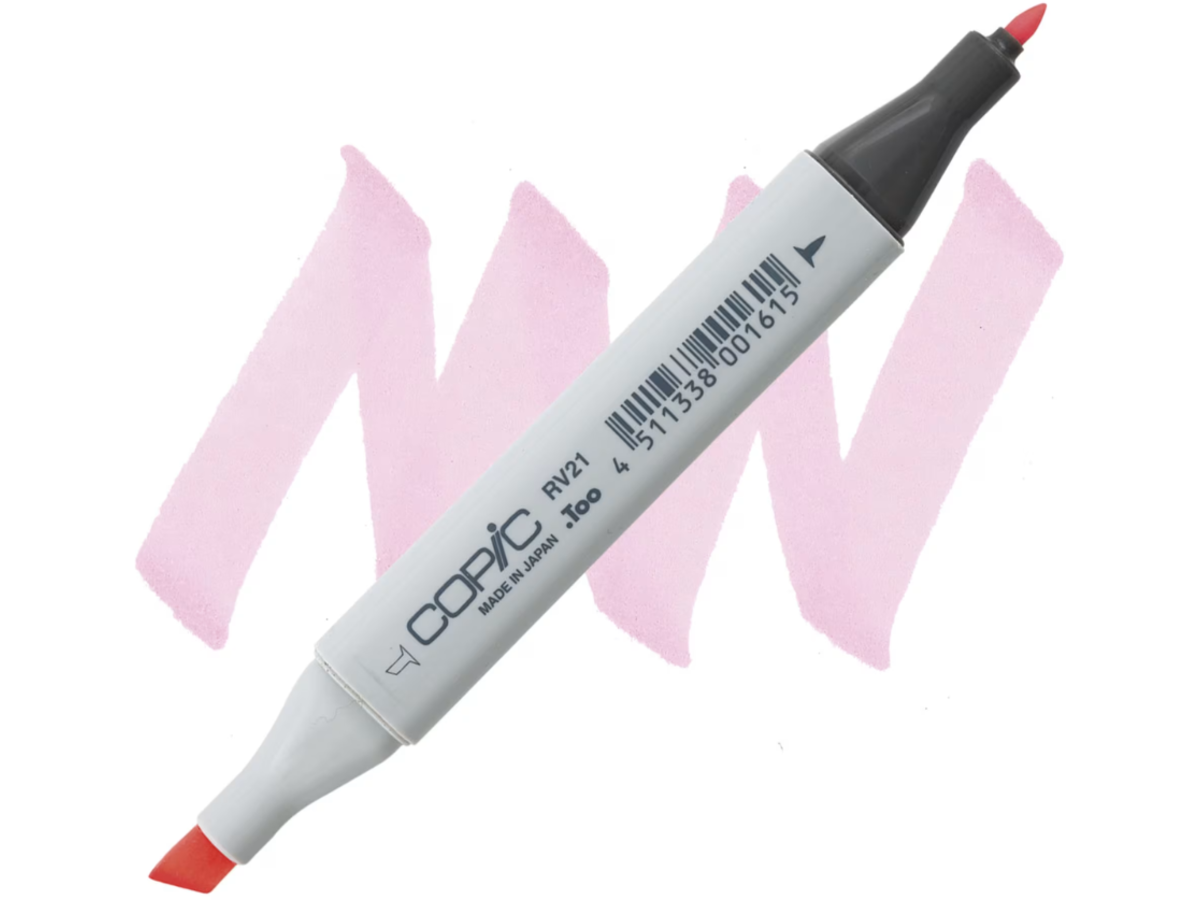 COPIC MARKER RV21 LIGHT PINK 1