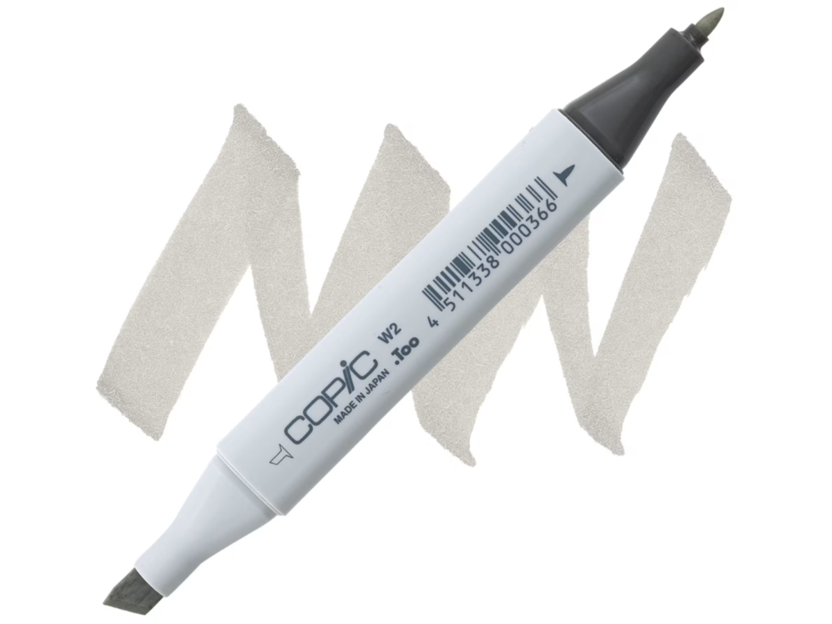 COPIC CLASSIC MARKER W02 WARM GREY 2 1