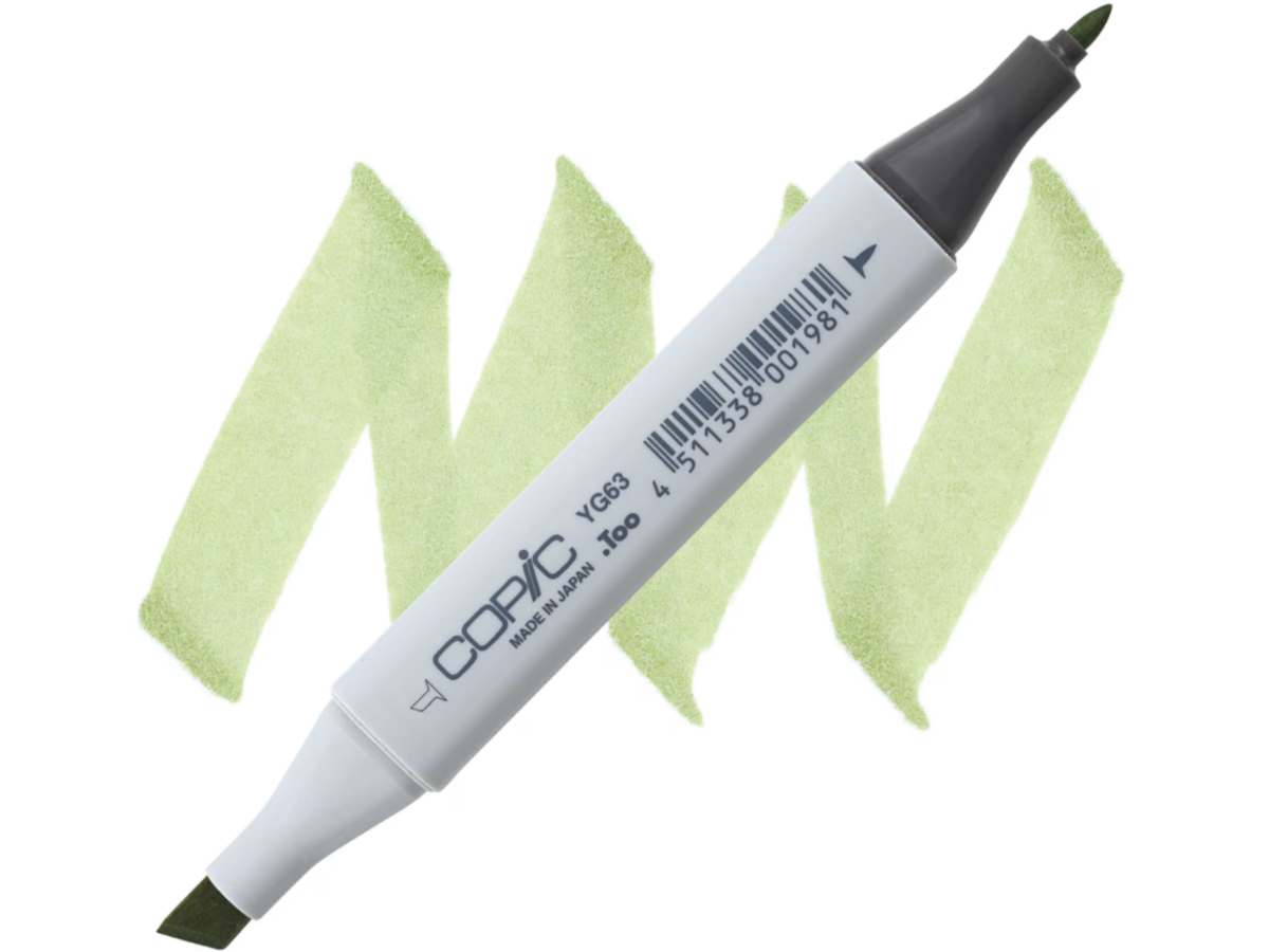 COPIC CLASSIC MARKER YG63 PEA GREEN 1