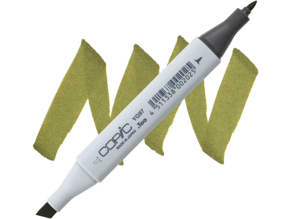 COPIC CLASSIC MARKER YG97 SPANISH OLIVE 1