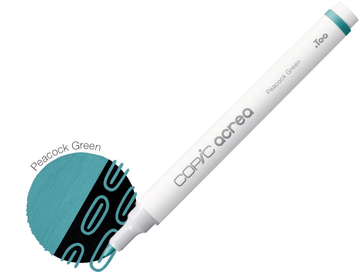 COPIC ACREA MARKER PEACOCK GREEN 1