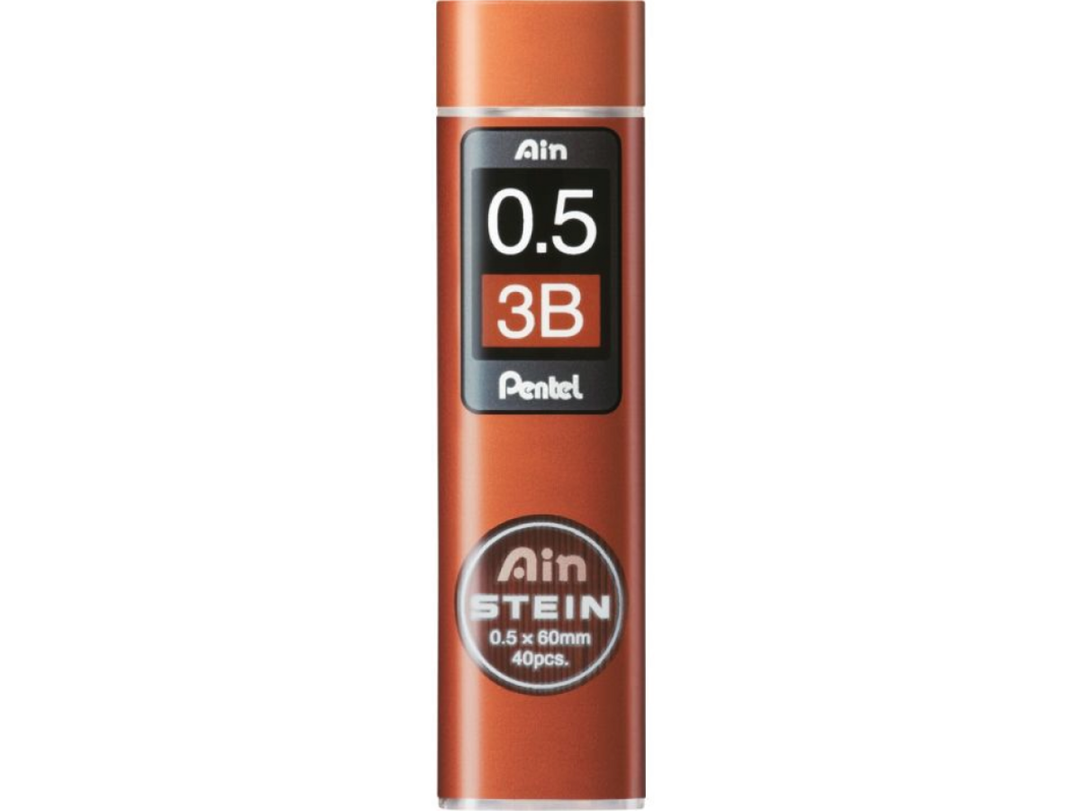 PENTEL MINEN FÜR 0,5 MM DRUCKBLEISTIFTE 3B 40X 1