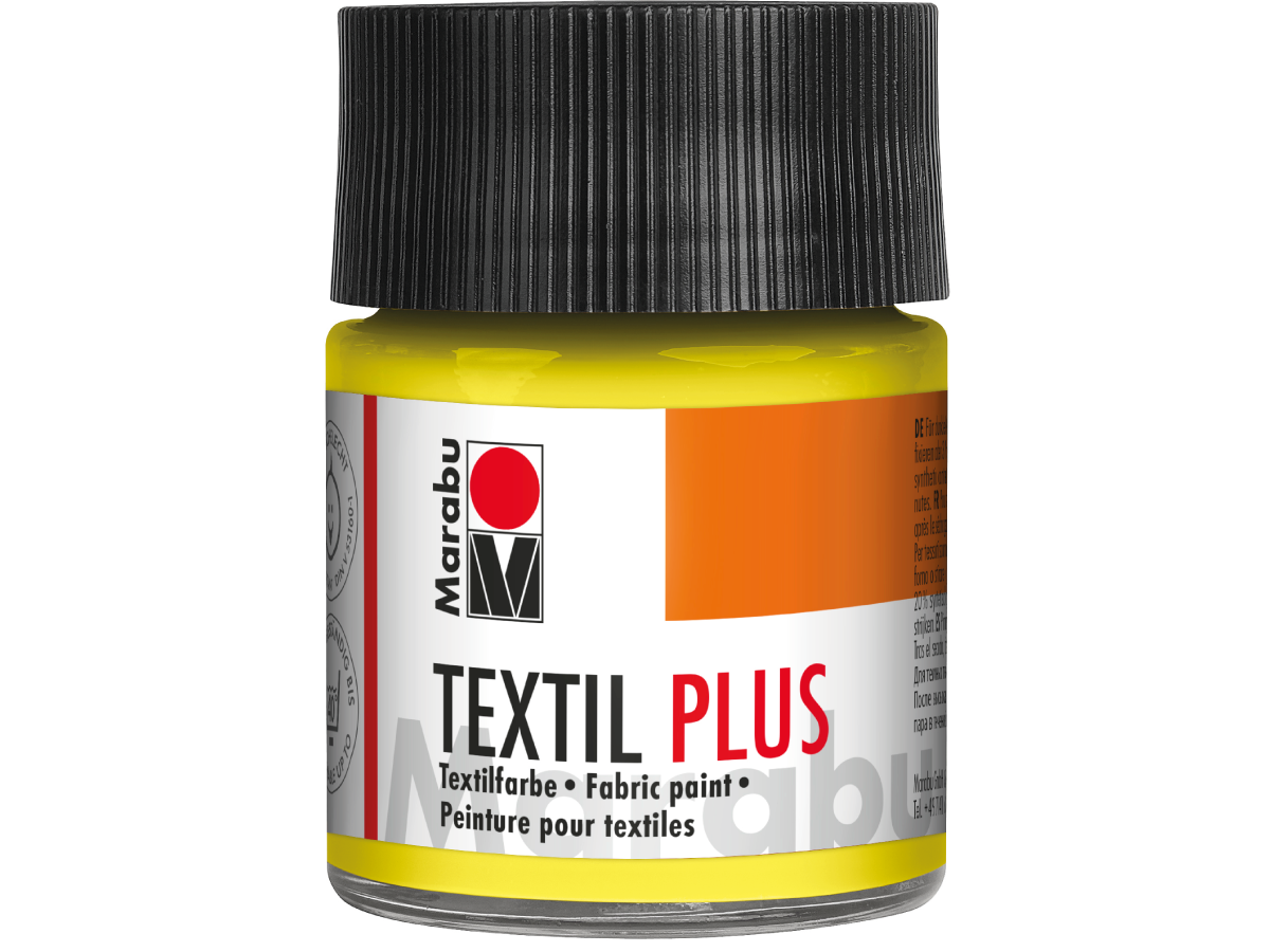 MARABU TEXTIL PLUS 50ML 020 ZITRONE 1
