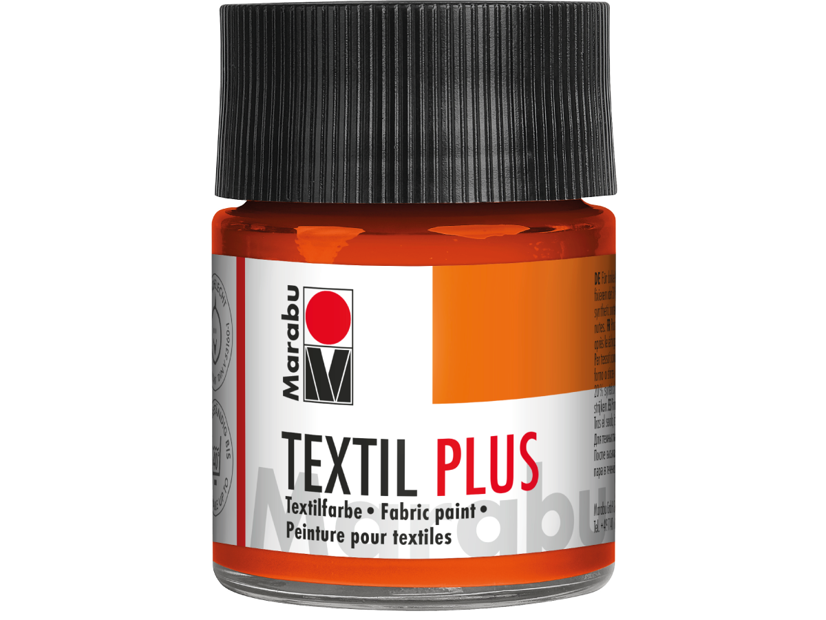 MARABU TEXTIL PLUS 50ML 023 ORANGE 1