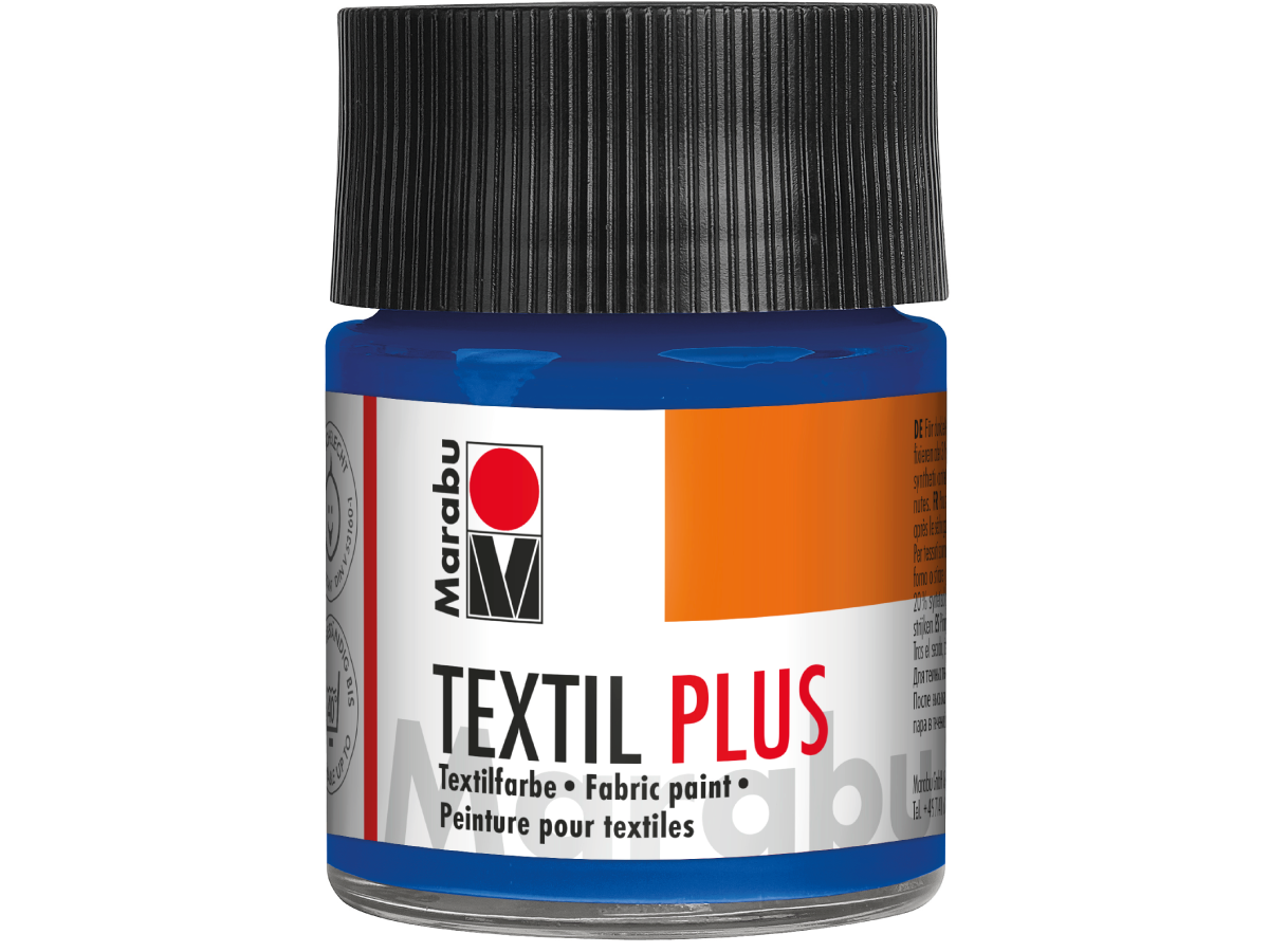 MARABU TEXTIL PLUS 50ML 055 ULTRAMARIN DUNKEL 1