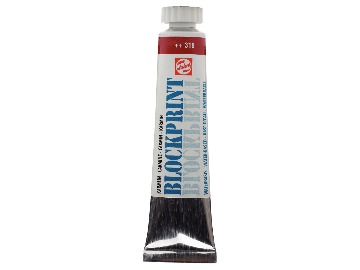 TALENS BLOCKPRINT DRUCKFARBE 20ML KARMIN 318 1