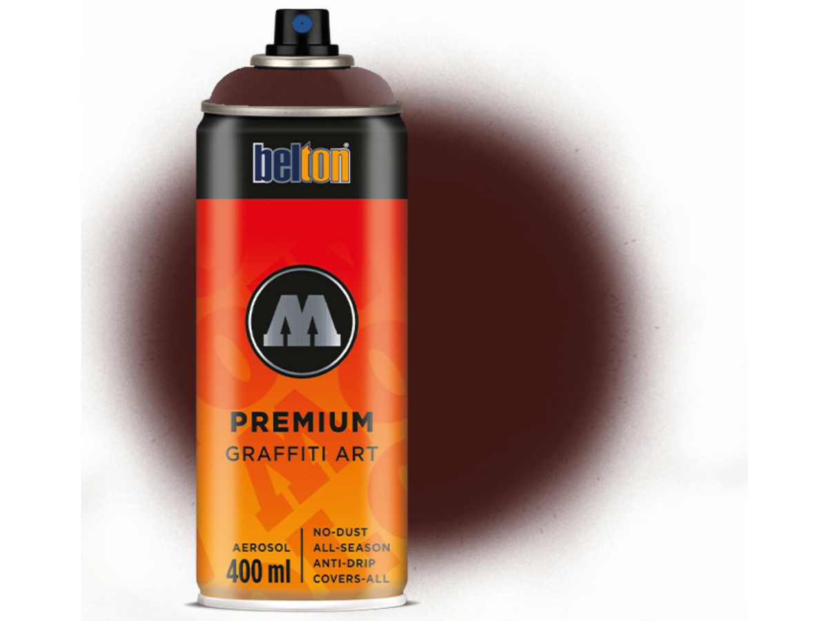 MOLOTOW PREMIUM 400ML 021 SCHWARZROT 1