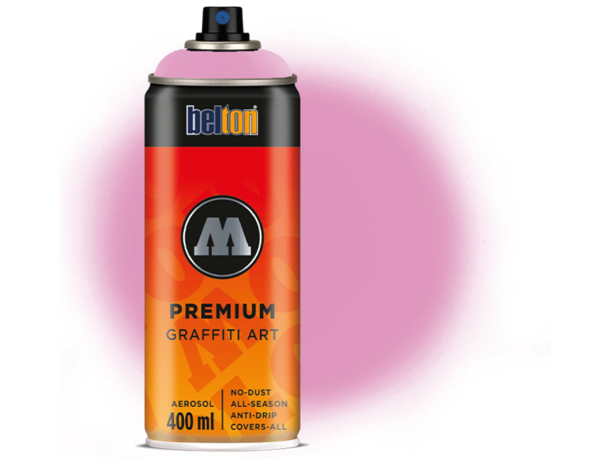 MOLOTOW PREMIUM 400ML 057 TILT BUBBLE PINK 1