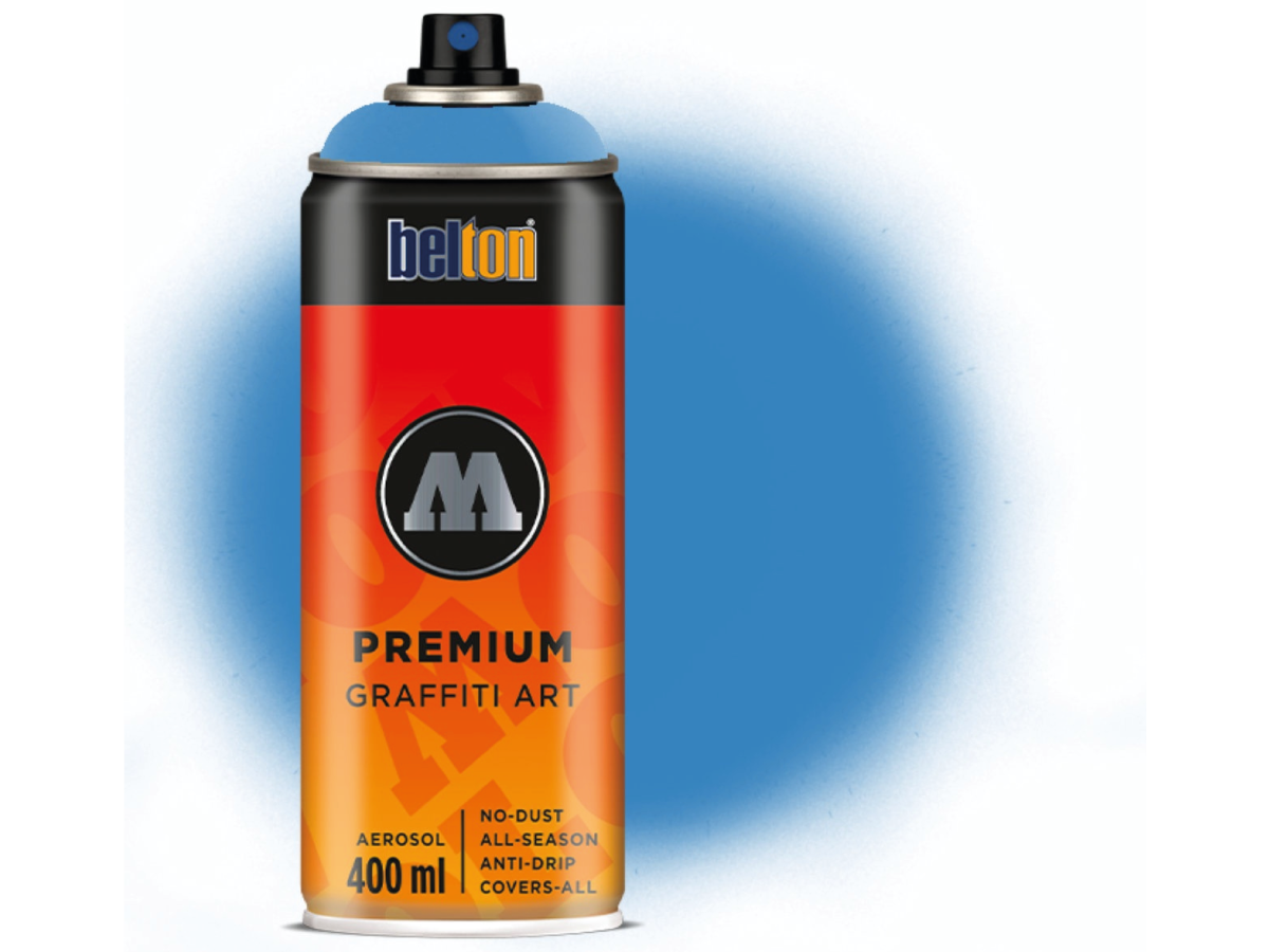 MOLOTOW PREMIUM 400ML 095 TULPENBLAU HELL 1