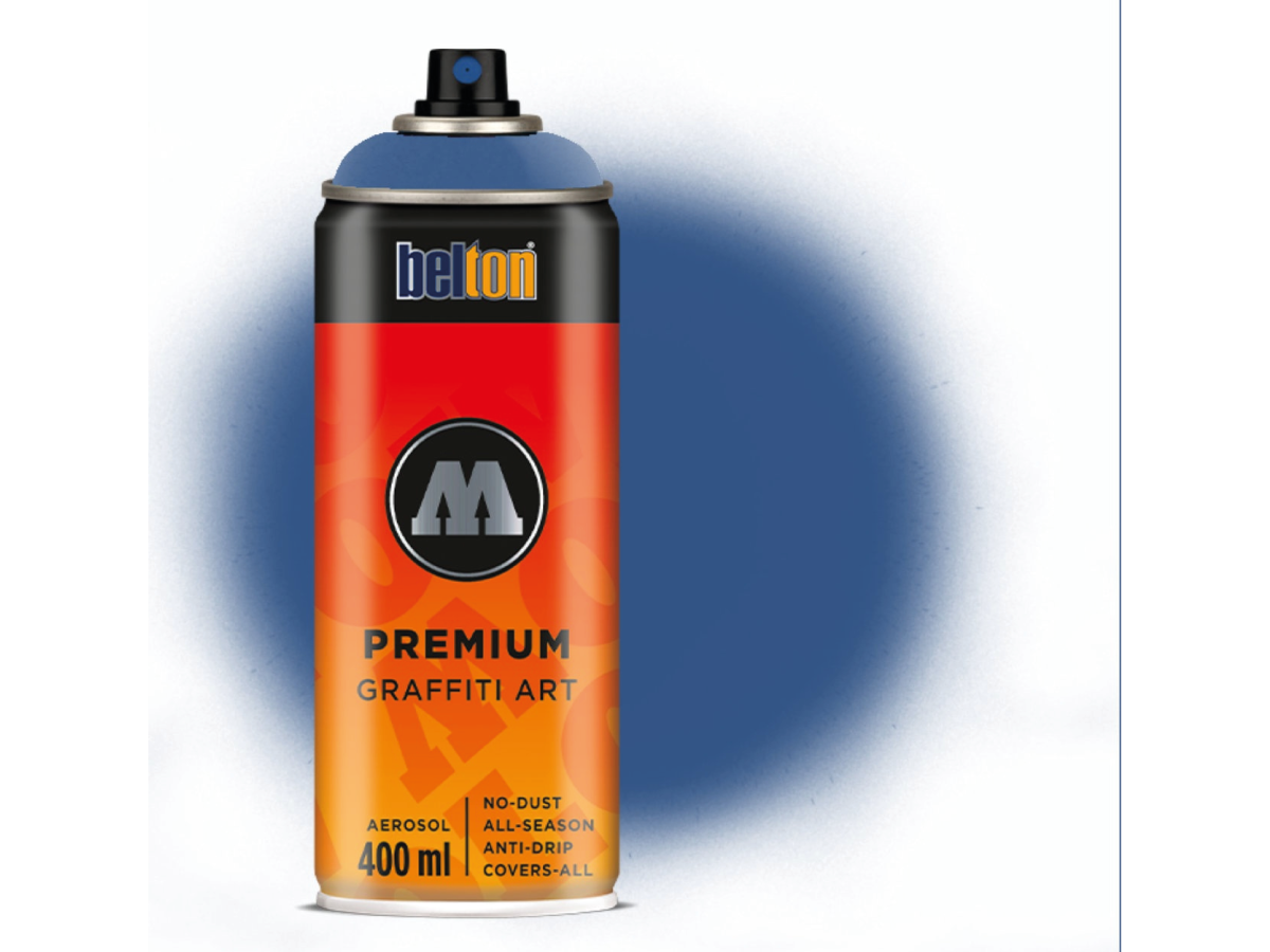 MOLOTOW BELTON PREMIUM 400ML 101 WILDE WANE BLUE 1
