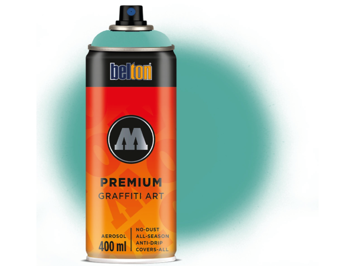 MOLOTOW BELTON PREMIUM 400ML 119 BLUE GIN 1