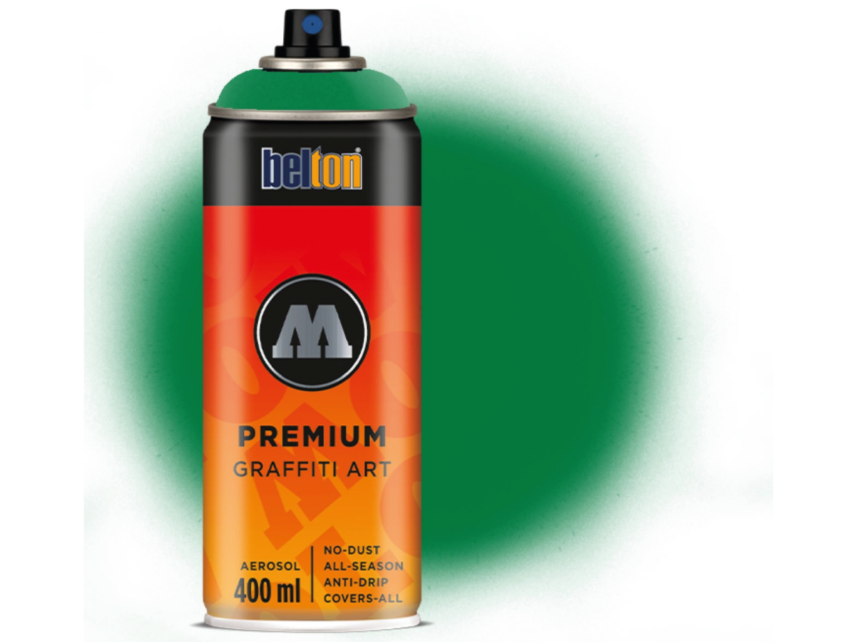 MOLOTOW BELTON PREMIUM 400ML 160 MISTER GREEN 1