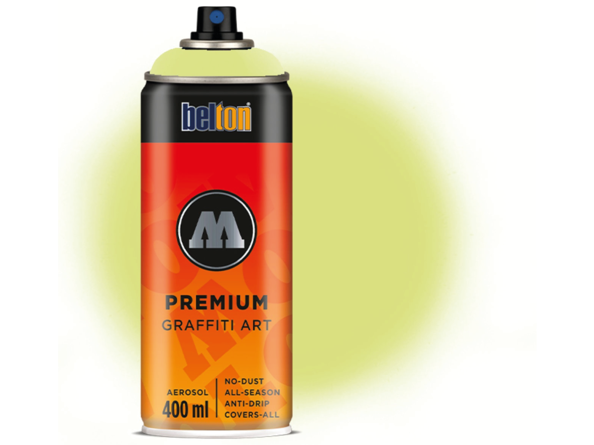 MOLOTOW BELTON PREMIUM 400ML 168 BUTTERFLY GREEN 1