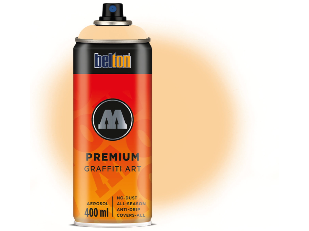 MOLOTOW BELTON PREMIUM 400ML 195 APRICOT BEIGE 1