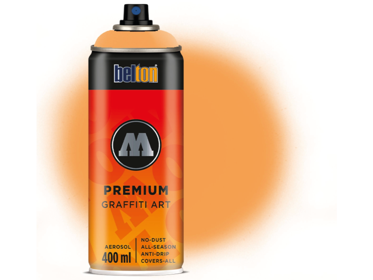 MOLOTOW BELTON PREMIUM 400ML 199 ORANGE BROWN LIGHT 1